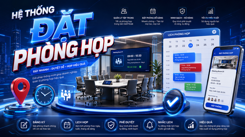ĐẶT PHÒNG HỌP