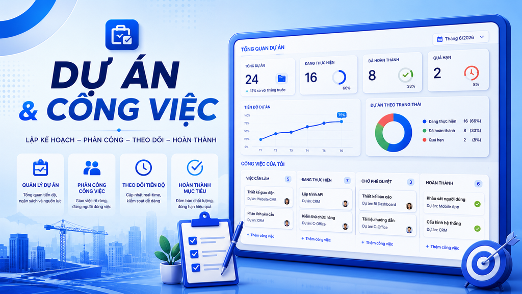 DỰ ÁN & CÔNG VIỆC